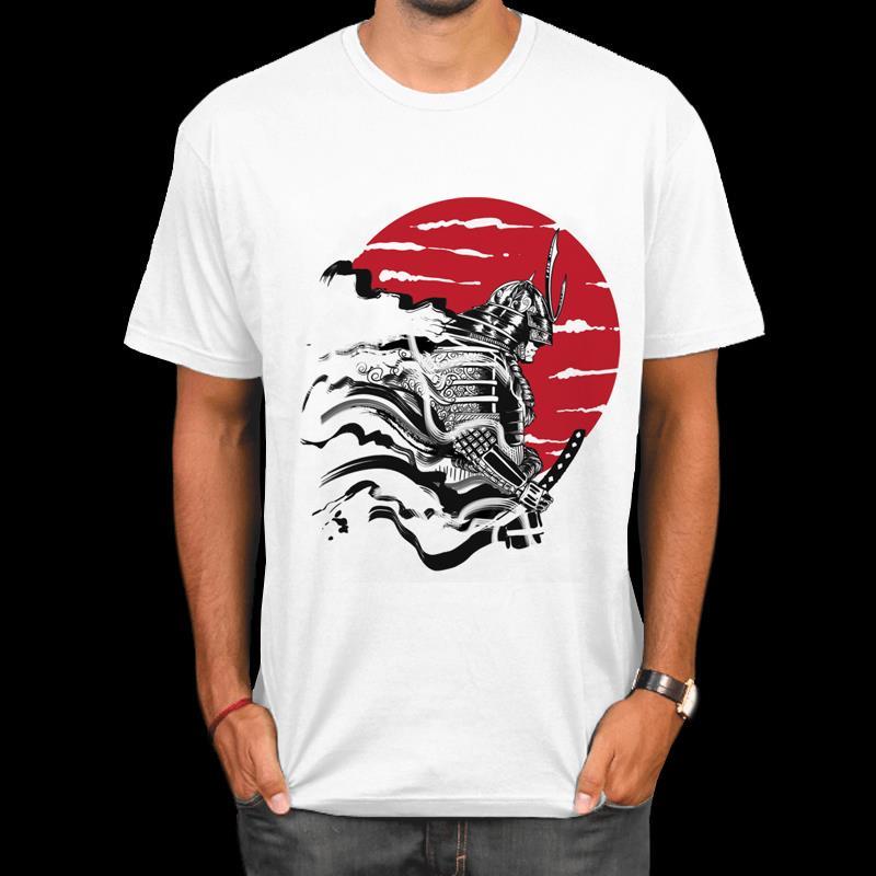 Streetwear Brand Japanese - 和風のトレンディブランド、日本のサムライTシャツ、夏の男性用、カップルにも最適、ヨーロッパ系アメリカ人のストリートウェアに最適。