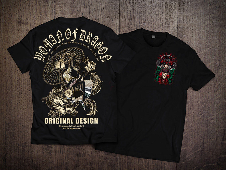 日本のストリートウェアブランド、バイクスタイルの浮世絵Tシャ - Streetwear Brand Japanese のレビューと価格