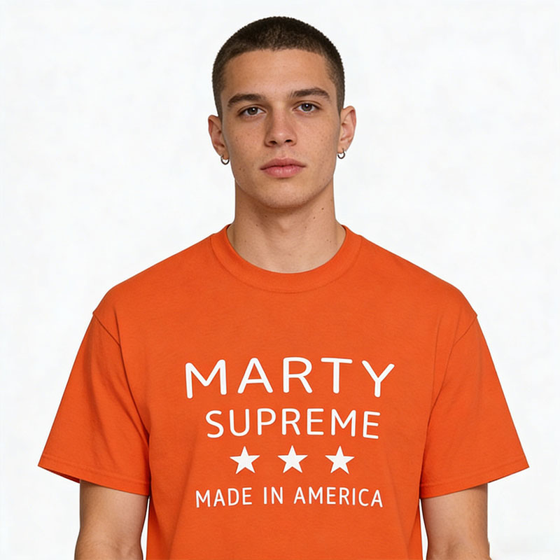 マーティ シュプリーム オレンジ コットン Tシャツ パトリ - Supreme Brand Streetwear のレビューと価格
