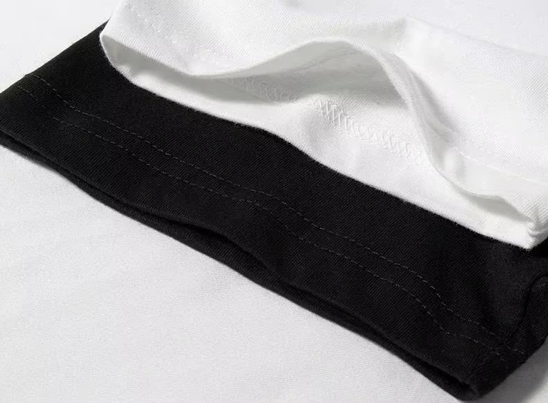 100％純綿メンズ高級ブランドレタープリントTシャツ、半袖T - Quality Streetwear Brand のレビューと価格
