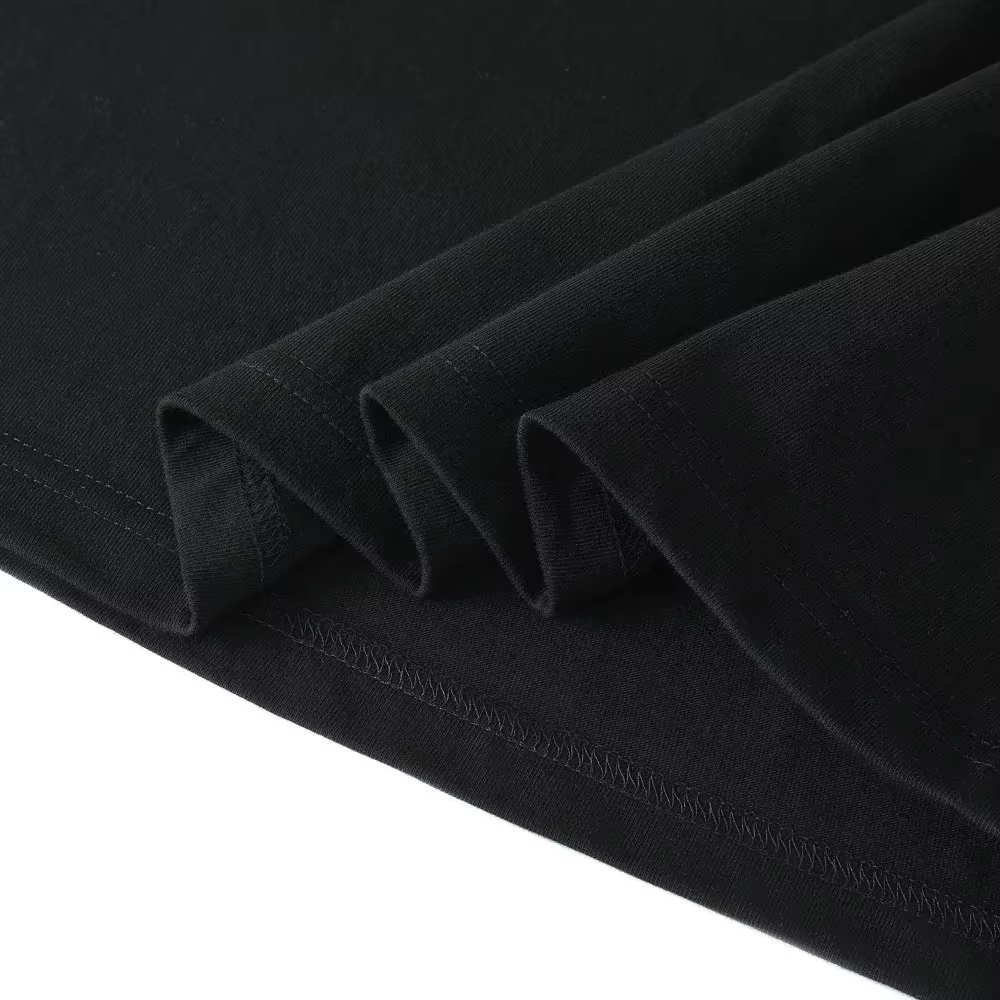 100％純綿メンズ高級ブランドレタープリントTシャツ、半袖T - Quality Streetwear Brand のレビューと価格
